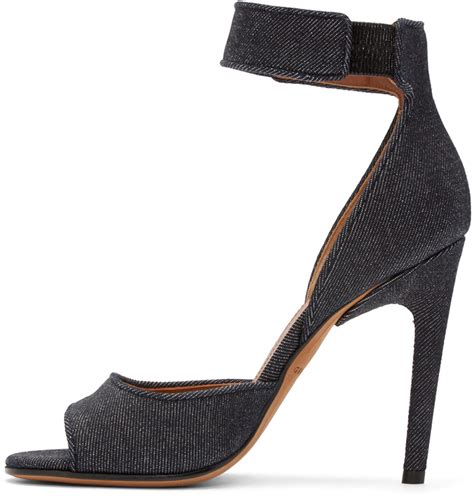 givenchy shoes women heels|Givenchy denim shoes.